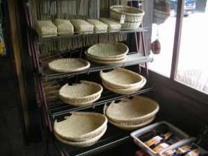 茣蓙九・森九商店竹製品