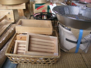 茣蓙九・森九商店店内