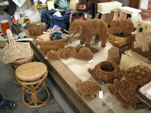 茣蓙九・森九商店店内